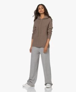 Extreme Cashmere N°104 Loose-Fit Cashmere Broek - Grijs -Kleding Series Winkel 210817 e305d5e7 bda1 4ceb a366 caaa529b7487