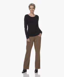 Plein Publique Le Lourdes Gebreide Merinomix Broek - Camel -Kleding Series Winkel 211026 5977b7f8 e91e 46e6 bca5 801bd09b3430 scaled