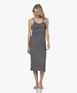 Skin Calyn Pima Katoenen Slip Dress - Charcoal Heather -Kleding Series Winkel 211102 96b27d08 b274 40b2 86f9 7d7bcc05af7a scaled