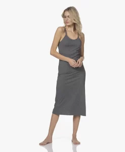 Skin Calyn Pima Katoenen Slip Dress - Charcoal Heather -Kleding Series Winkel 211102 e3c7a2f8 e676 42cc bfdb 237b6a7fdb9b scaled