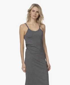 Skin Calyn Pima Katoenen Slip Dress - Charcoal Heather -Kleding Series Winkel 211102 eebdd5b4 d9fa 49fb b325 6e2d83008059 scaled