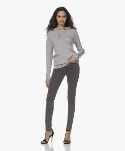 Deblon Sports Lauren Wolmix Gebreide Capuchontrui - Grijs Mêlee -Kleding Series Winkel 211109 18ba6860 de73 4206 adeb ab050ec11f90 scaled