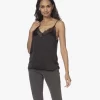 Love Stories Camelia Crush Satijnen Camisole - Zwart