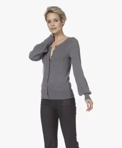 Plein Publique La Fragance Merinowollen Vest - Grijs Mêlee -Kleding Series Winkel 211123 fa82b491 3bb6 47d4 9418 71708bbb85f3 scaled