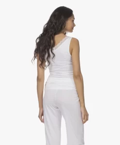 Hanro Cotton Lace V-Hals Top - Wit -Kleding Series Winkel 211125 a1ce81cc d6db 4c4f 9af3 3993821b12b5 scaled