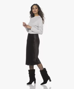 Vince Crush Satijnen Midi Rok - Zwart -Kleding Series Winkel 211202 3fb9d631 930c 47a5 bc52 158142409445 scaled