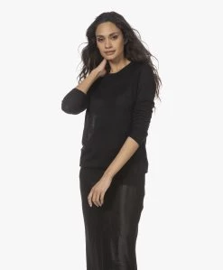 Joseph Cashair Cashmere Trui Met Ronde Hals - Zwart -Kleding Series Winkel 211202 b6c0742b f9cf 46e4 ac49 fc3952ac9d0b