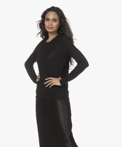 Joseph Cashair Cashmere Trui Met Ronde Hals - Zwart -Kleding Series Winkel 211202 e79a982c a126 435b 89ac fca619a15d51