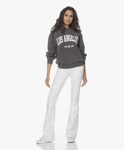 Anine Bing Ramona Los Angeles Print Sweatshirt - Washed Black -Kleding Series Winkel 211209 25afaffb 1da7 45fc a04d 30977570806c scaled