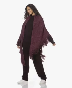 Extreme Cashmere N°207 Journey Gebreide Cashmeremix Broek - Plum -Kleding Series Winkel 211209 ca52037e 8574 4512 98f4 8daca47501c6 scaled
