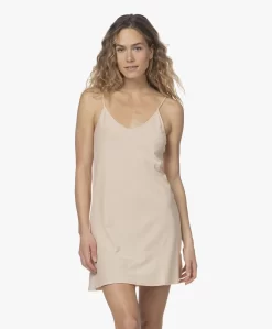 Skin Pima Katoenen Jersey Onderjurk - Nude