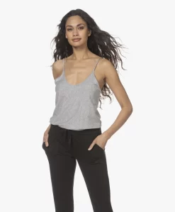 Skin Pima Katoenen Jersey Camisole - Grijs Mêlee -Kleding Series Winkel 211216 bcab16d6 b8aa 4f62 9db9 f47ac780c469 scaled