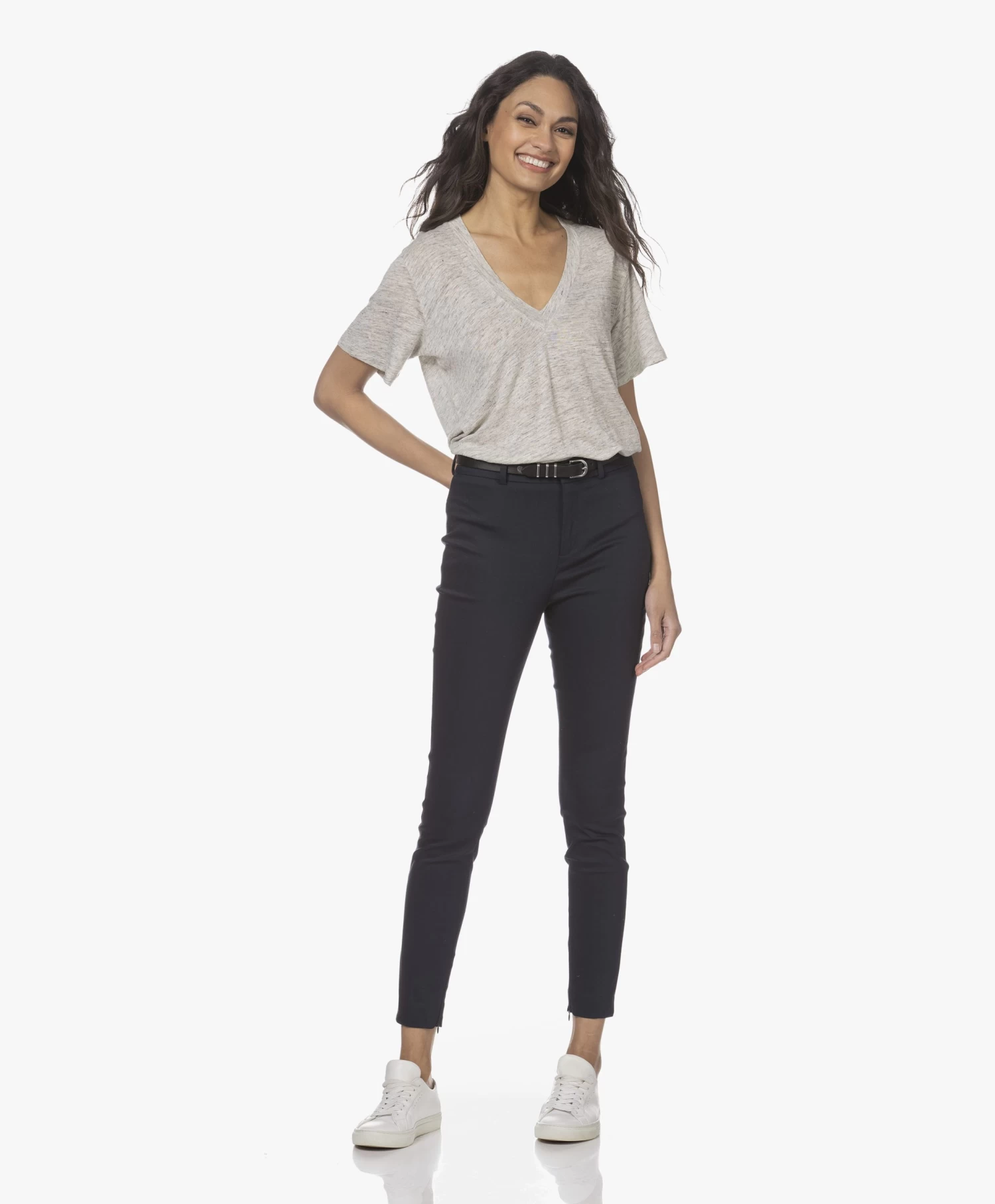 Drykorn Winch Skinny Stretch Pantalon - Navy 5 Drykorn Winch Skinny Stretch Pantalon - Navy - Afbeelding 5