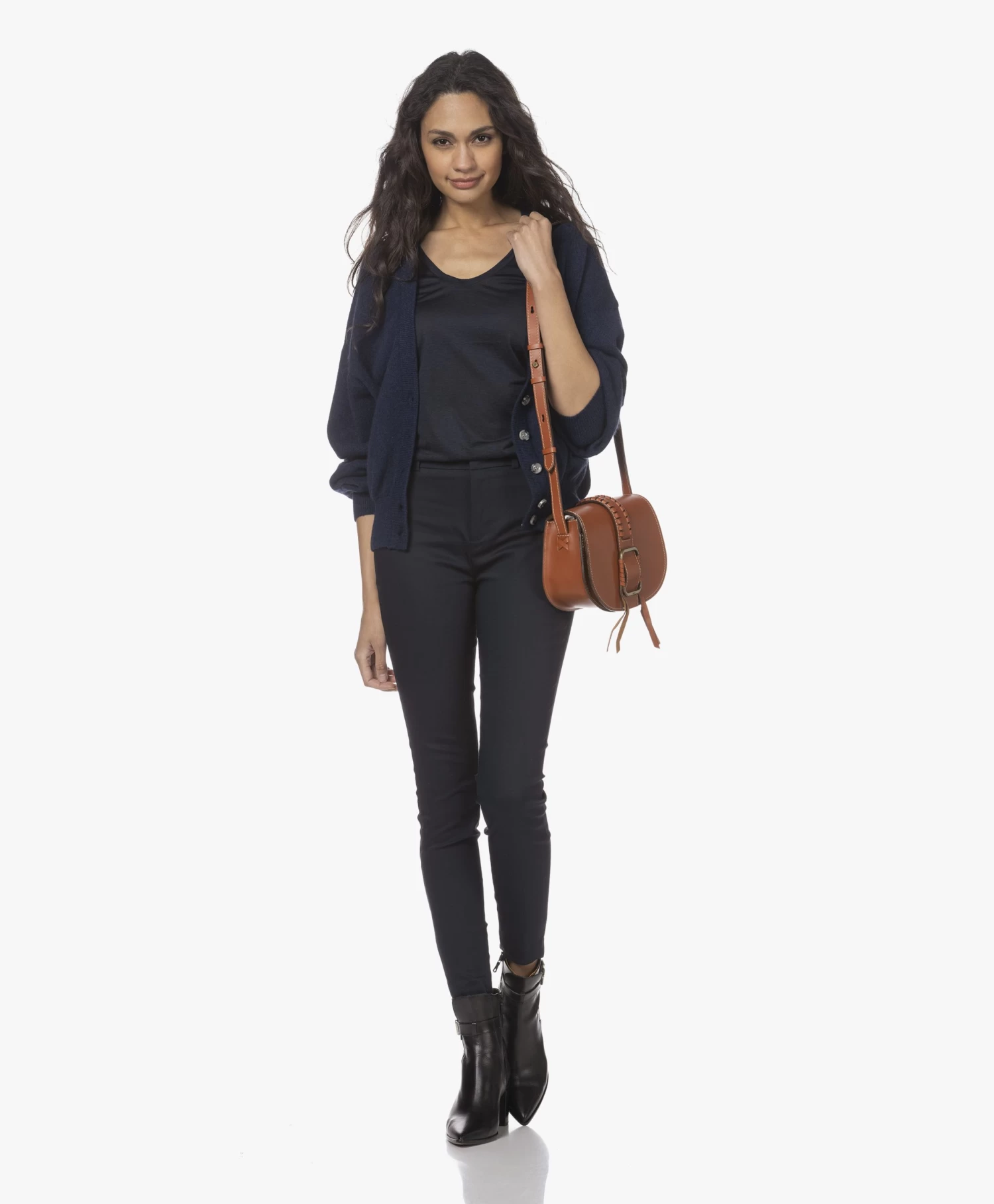 Drykorn Winch Skinny Stretch Pantalon - Navy 11 Drykorn Winch Skinny Stretch Pantalon - Navy - Afbeelding 11