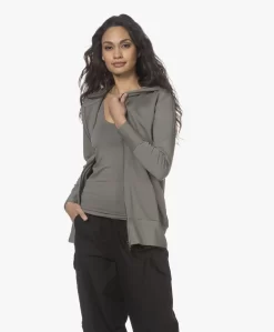 Majestic Filatures Soft Touch Sweatervest - Graphite