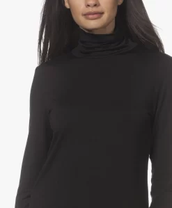 Lasalle Tencel Jersey Colshirt - Zwart -Kleding Series Winkel 211229 cbc2c679 07d6 448f 9547 f3333b26ca84 scaled