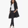 Japantky Luna Lange Travel Jersey Blazer - Zwartblauw