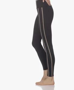 Deblon Sports Kate Sport Legging - Zwart/Taupe