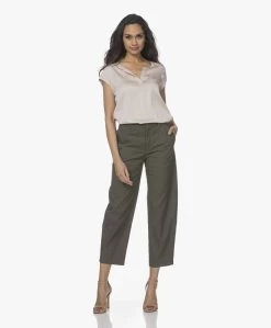 Repeat Zijden Blouse Met Kapmouwen - Beige -Kleding Series Winkel 220106 d7e336dd ec1a 4728 88a6 3d81b0cbe33d