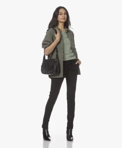 Studio .Ruig Bries Thick Jersey Broek - Zwart -Kleding Series Winkel 220112 72c82045 87f4 4c2f 8516 3618400f73be