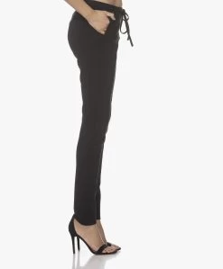 Studio .Ruig Bries Thick Jersey Broek - Zwart -Kleding Series Winkel 220112 9c267218 e421 4afa bacd 7a856b8db196