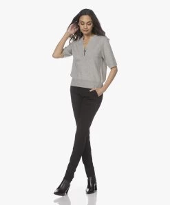 Studio .Ruig Bries Thick Jersey Broek - Zwart -Kleding Series Winkel 220112 fa71fb0c 4b3f 489e 8f5f 065b159f55be