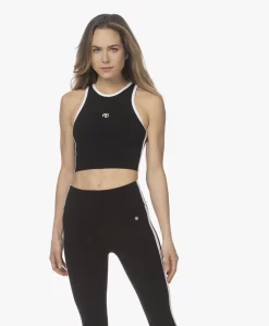 Anine Bing Brett Cropped Tanktop - Zwart -Kleding Series Winkel 220113 4e06964f b40c 431a 8752 b4e095b93ee9 scaled