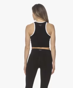 Anine Bing Brett Cropped Tanktop - Zwart -Kleding Series Winkel 220113 5b696aca 1455 42fd a833 77332b2845c4 scaled