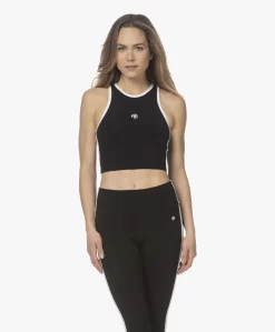 Anine Bing Brett Cropped Tanktop - Zwart -Kleding Series Winkel 220113 cb2d33af f469 4d2a a7db 0a3bfd6e10ac scaled