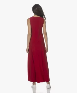 Norma Kamali Swing Mouwloze Jersey Maxi Jurk - Rood -Kleding Series Winkel 220203 36367306 4dd5 4d5f 9767 838409991ee7 scaled