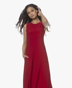 Norma Kamali Swing Mouwloze Jersey Maxi Jurk - Rood -Kleding Series Winkel 220203 c8d1432e 9391 4e3b 9408 469c13c40c0e scaled