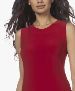 Norma Kamali Swing Mouwloze Jersey Maxi Jurk - Rood -Kleding Series Winkel 220203 ecd2a441 f8b3 41c7 b940 67d8202b943b scaled