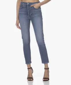 Re/Done 90S High Rise Ankle Crop Jeans - Mid 70S