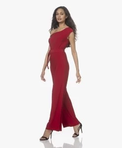 Norma Kamali Tech Jersey Drop Shoulder Jumpsuit - Rood -Kleding Series Winkel 220211 c0bbcfa4 1c9a 42d7 aafc 4d6deaaa256c