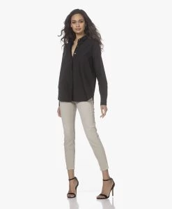 Closed Bio Katoenen Blouse - Zwart -Kleding Series Winkel 220215 3c62c1b4 5d41 49b4 a8c6 39eeb5745db6