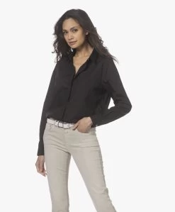 Closed Bio Katoenen Blouse - Zwart -Kleding Series Winkel 220215 619f9d4c f369 40ca 9d59 04a69bb2bb5c