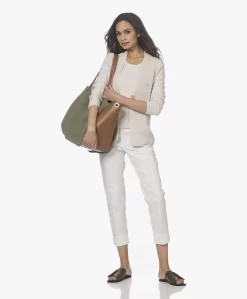 Atp Atelier Ceci Leren Slippers Met Gesp - Groen -Kleding Series Winkel 220217 94053fc0 d432 460f 984a 07dcaab80deb scaled