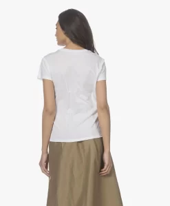 Filippa K Bio-Katoenen Korte Mouwen T-Shirt - Wit -Kleding Series Winkel 220217 ec1b6b99 1992 4447 8be3 4cf1ad25c60d scaled