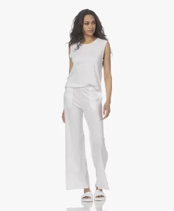 Skin Chistine Katoenen Jersey Broek - Wit -Kleding Series Winkel 220318 1e00c1cd 526a 4786 be57 27752fa81190 scaled