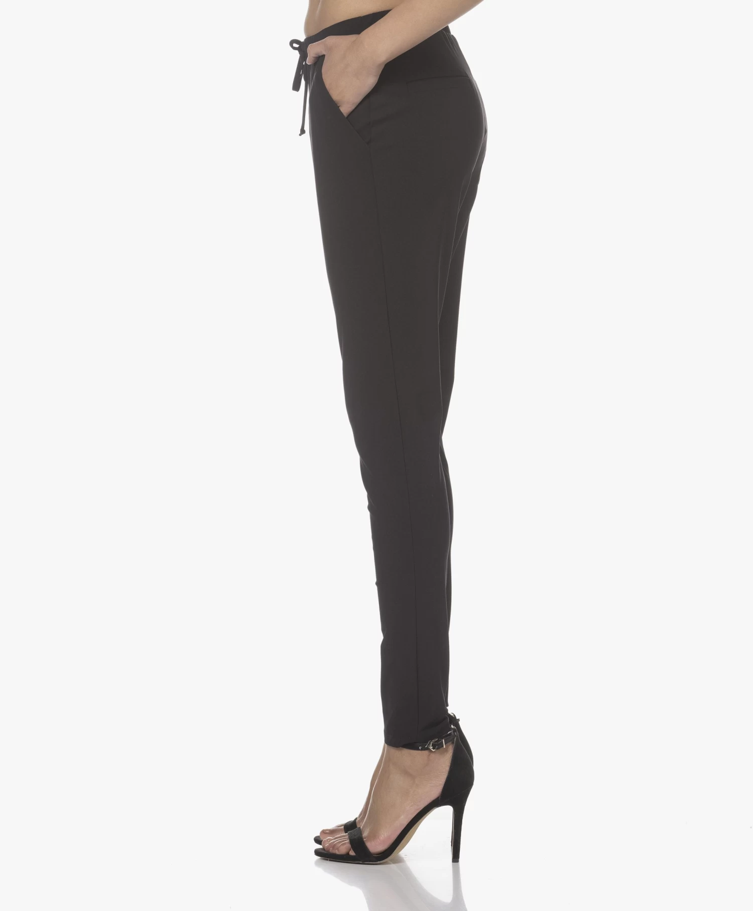 Woman By Earn Fae Tech Jersey Broek - Zwart 7 Woman By Earn Fae Tech Jersey Broek - Zwart - Afbeelding 7