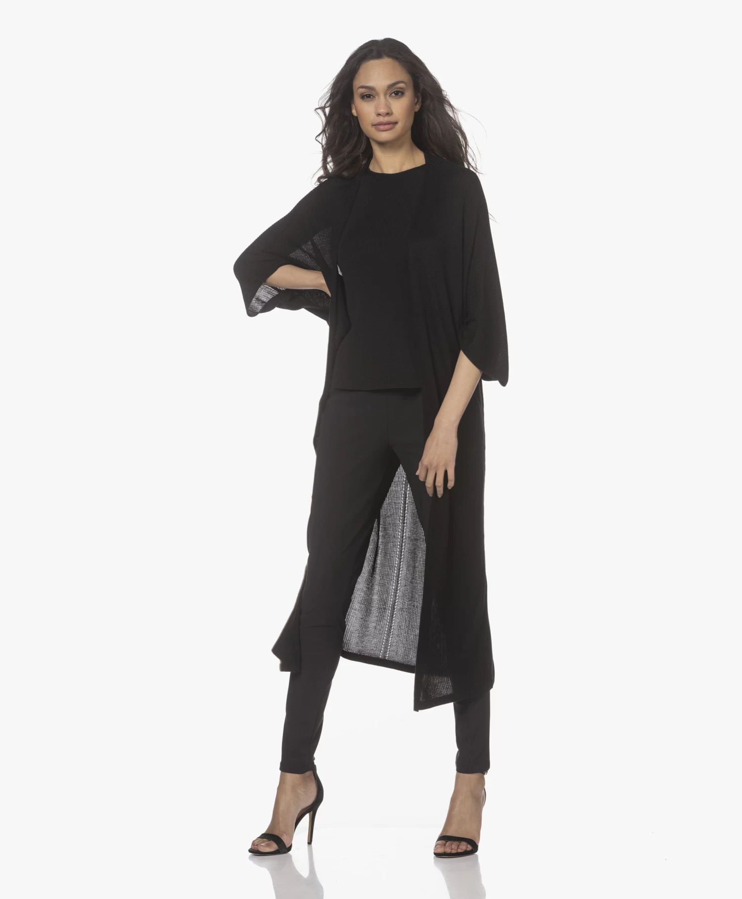 Woman By Earn Fae Tech Jersey Broek - Zwart 12 Woman By Earn Fae Tech Jersey Broek - Zwart - Afbeelding 12