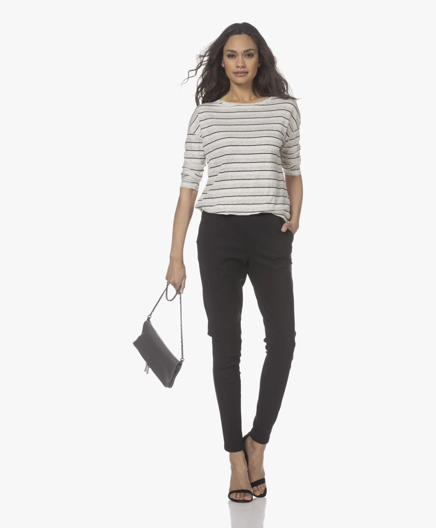 Woman By Earn Fae Tech Jersey Broek - Zwart 9 Woman By Earn Fae Tech Jersey Broek - Zwart - Afbeelding 9