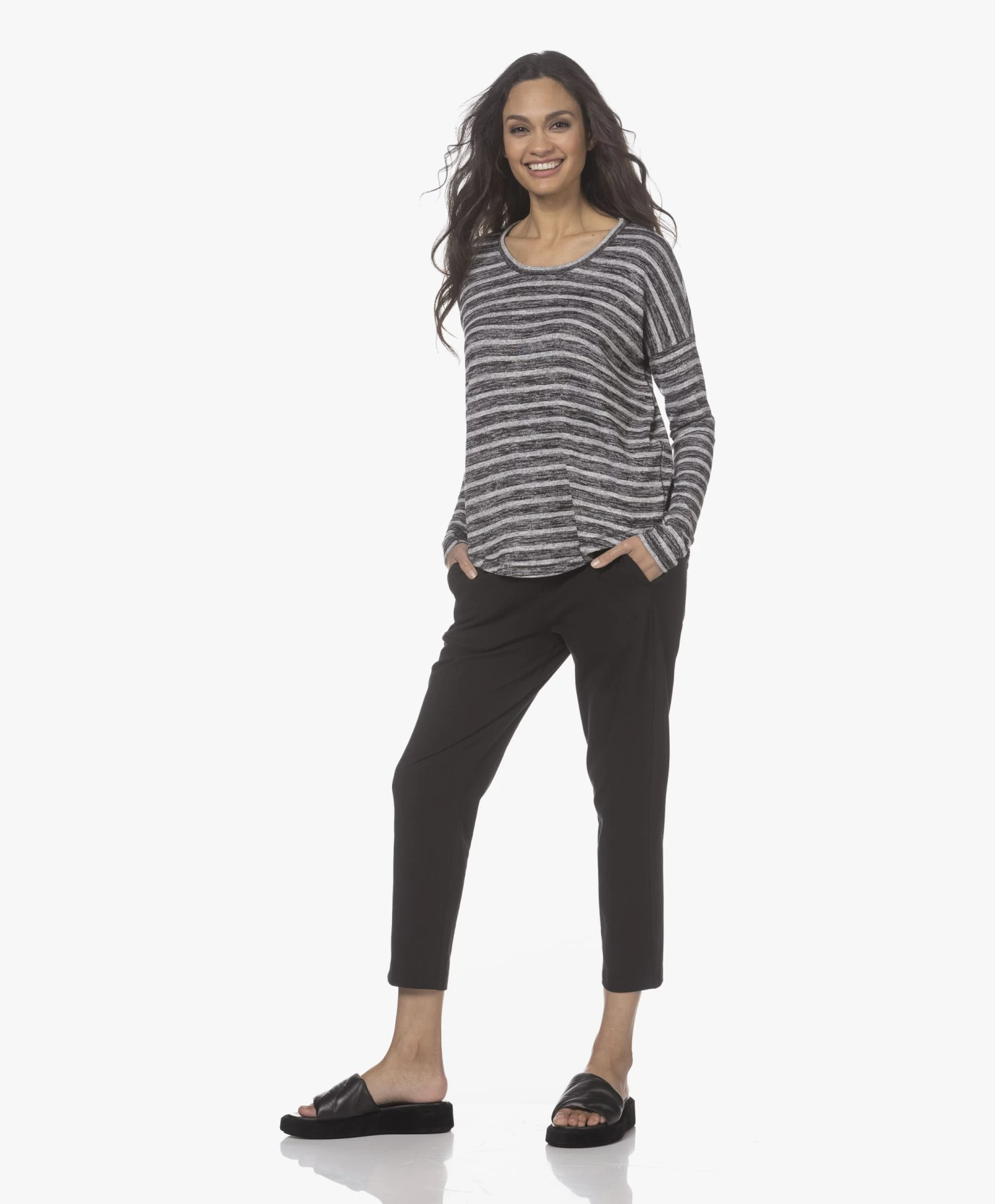 Atp Atelier Bergamo Nappa Leren Sandalen Met Plateauzool - Zwart 10 Atp Atelier Bergamo Nappa Leren Sandalen Met Plateauzool - Zwart - Afbeelding 10