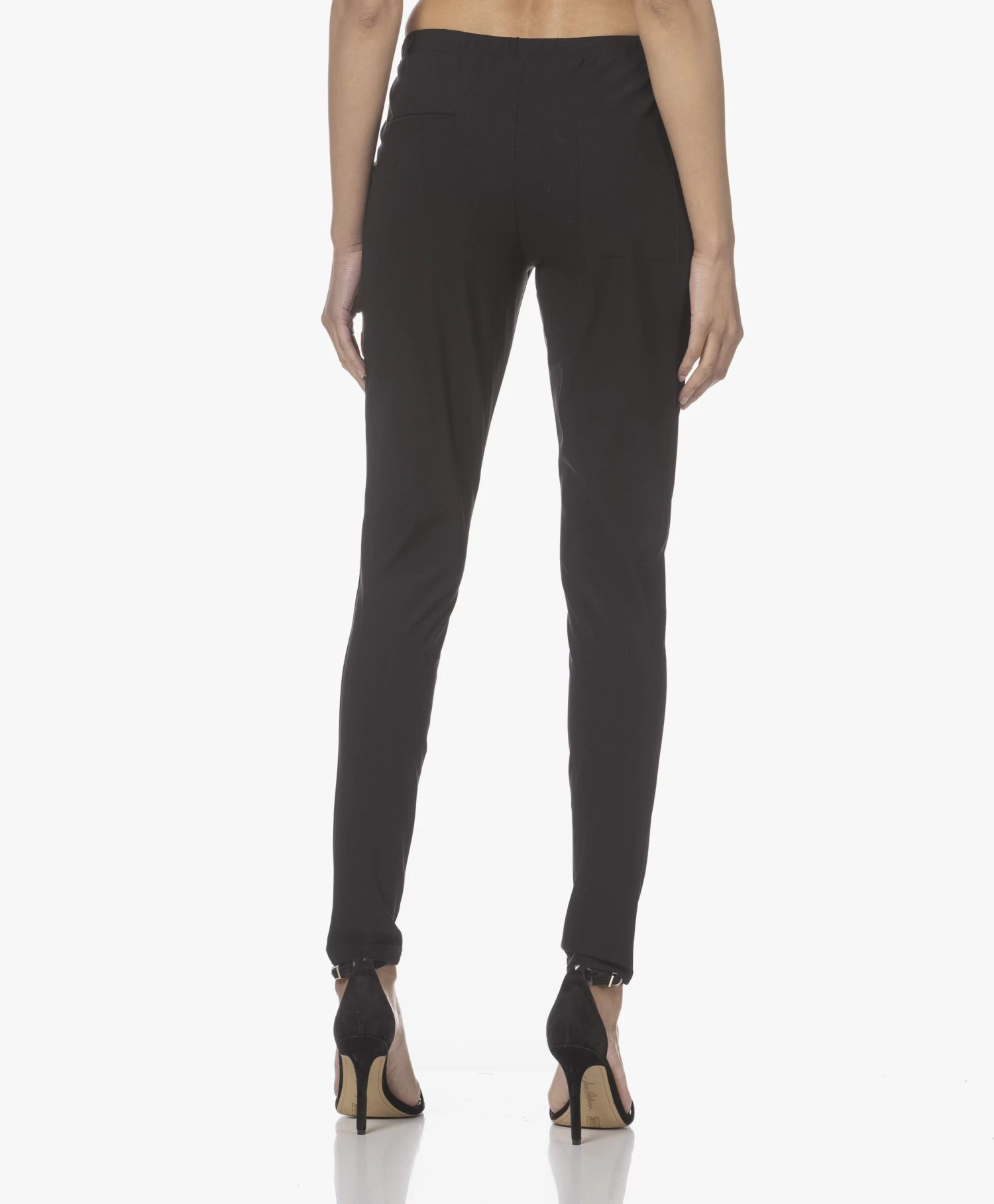 Woman By Earn Fae Tech Jersey Broek - Zwart 4 Woman By Earn Fae Tech Jersey Broek - Zwart - Afbeelding 4