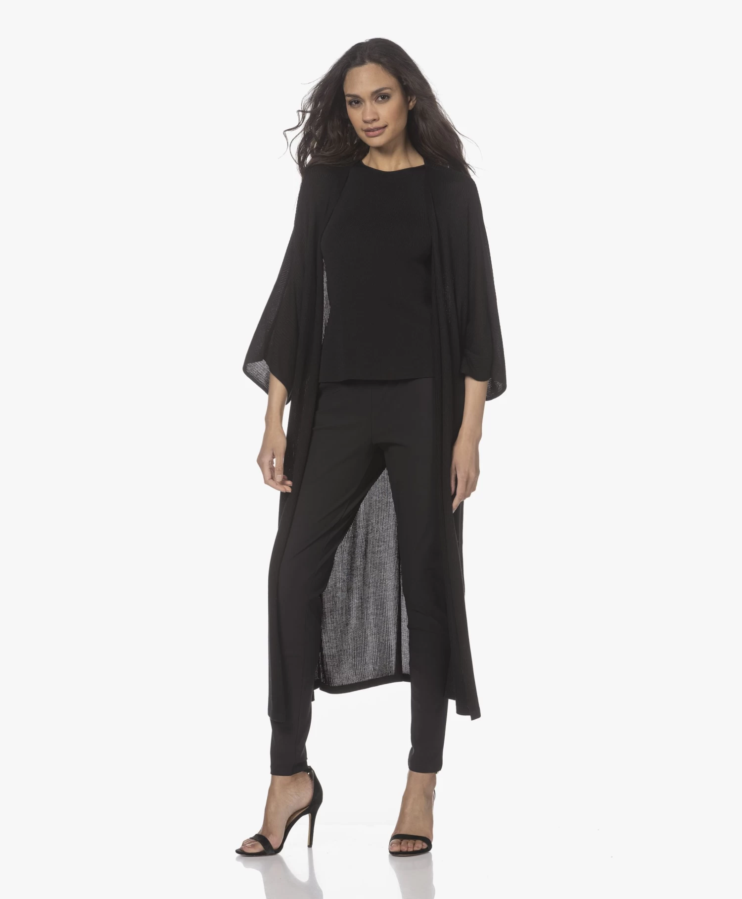 Woman By Earn Fae Tech Jersey Broek - Zwart 8 Woman By Earn Fae Tech Jersey Broek - Zwart - Afbeelding 8