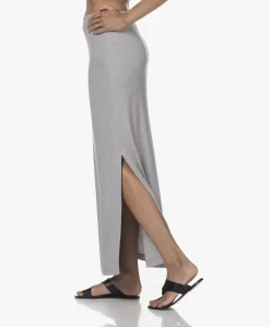 Japantky Ryoko Modal Rib Jersey Maxi Rok - Grijs Mêlee -Kleding Series Winkel 220531 dee90c9f 88df 44bb 94c9 a334a294df5e scaled