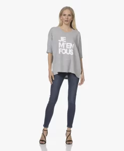 Zadig & Voltaire Portland Print T-Shirt - Grijs Mêlee -Kleding Series Winkel 220607 81accb39 87fe 4a18 8840 2ec792825683 scaled