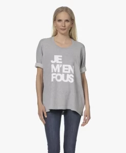 Zadig & Voltaire Portland Print T-Shirt - Grijs Mêlee -Kleding Series Winkel 220607 82dda82a e70f 4a41 921d 68231709242f scaled