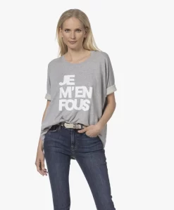 Zadig & Voltaire Portland Print T-Shirt - Grijs Mêlee -Kleding Series Winkel 220607 bcd99c97 0eb8 4cf4 bdb6 ea2e2916236b scaled