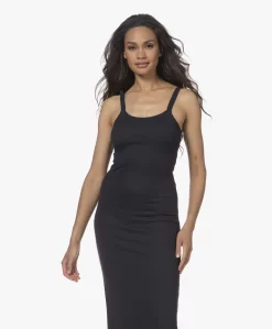 Japantky Yukata Dubbellaagse Rib Jersey Maxi Jurk - Zwartblauw -Kleding Series Winkel 220616 8d5138bc c732 4ddf bd98 4fa130044bea scaled